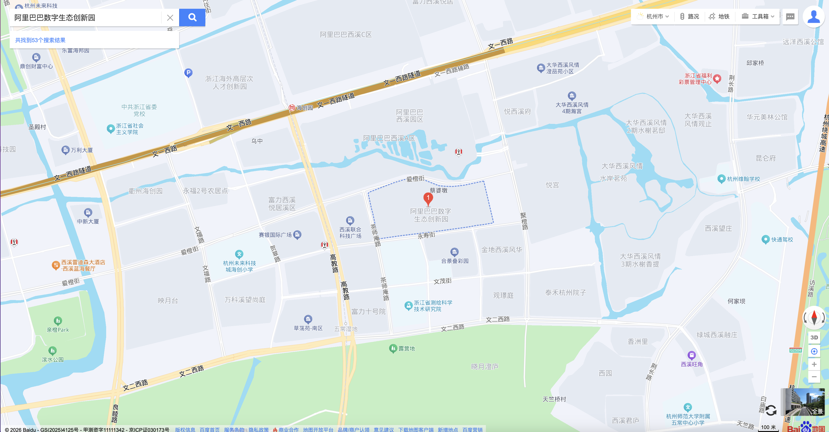 企业地址地图